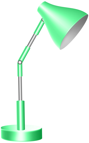 Green Desk Lamp PNG Clip Art - High-quality PNG Clipart Image in cattegory Lamps and Lighting PNG / Clipart from ClipartPNG.com