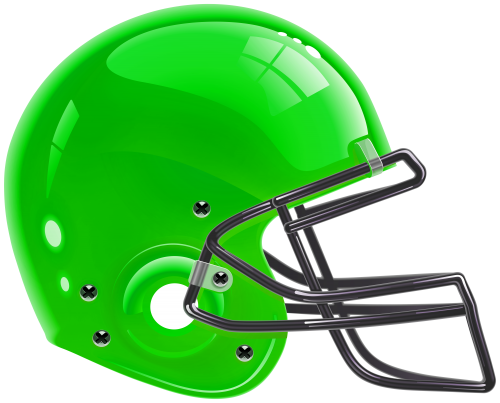 Green Football Helmet PNG Clip Art - High-quality PNG Clipart Image in cattegory Sport PNG / Clipart from ClipartPNG.com