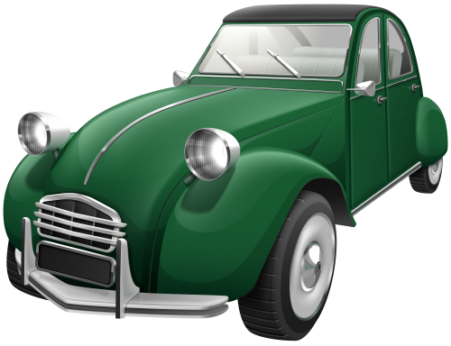 Green Retro Car PNG Clip Art - High-quality PNG Clipart Image in cattegory Cars PNG / Clipart from ClipartPNG.com