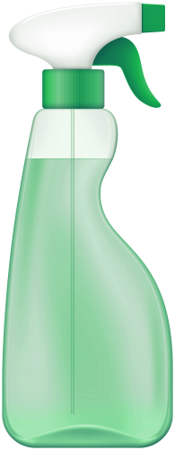 Green Spray Cleaner PNG Clip Art - High-quality PNG Clipart Image in cattegory Cleaning Tools PNG / Clipart from ClipartPNG.com