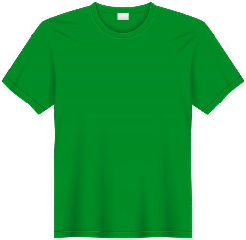 Green T Shirt PNG Clip Art - High-quality PNG Clipart Image in cattegory Clothing PNG / Clipart from ClipartPNG.com