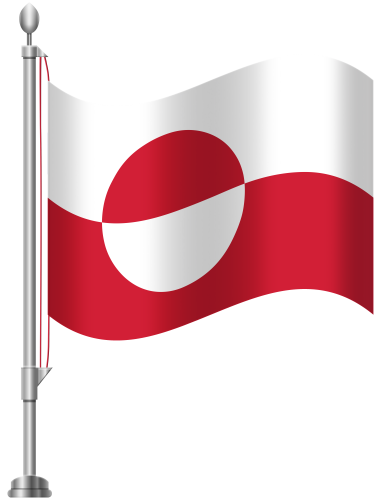 Greenland Flag PNG Clip Art - High-quality PNG Clipart Image in cattegory Flags PNG / Clipart from ClipartPNG.com