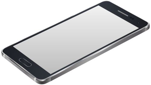 Grey Smartphone PNG Clip Art Image - High-quality PNG Clipart Image in cattegory Mobile Devices PNG / Clipart from ClipartPNG.com