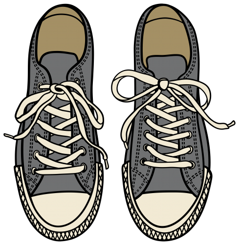 Grey Sneakers PNG Clipart - High-quality PNG Clipart Image in cattegory Shoes PNG / Clipart from ClipartPNG.com