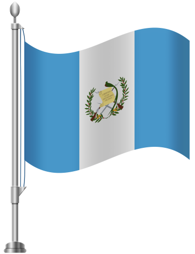 Guatemala Flag PNG Clip Art - High-quality PNG Clipart Image in cattegory Flags PNG / Clipart from ClipartPNG.com