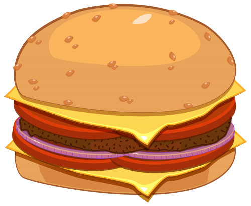 Hamburger PNG Clipart - High-quality PNG Clipart Image in cattegory Fast Food PNG / Clipart from ClipartPNG.com