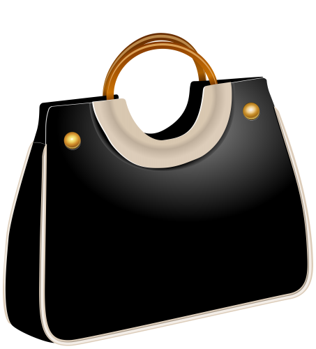 Handbag Black PNG Clip Art - High-quality PNG Clipart Image in cattegory Bag PNG / Clipart from ClipartPNG.com