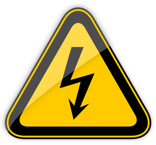 High Voltage Warning Sign PNG Clipart - High-quality PNG Clipart Image in cattegory Signs PNG / Clipart from ClipartPNG.com