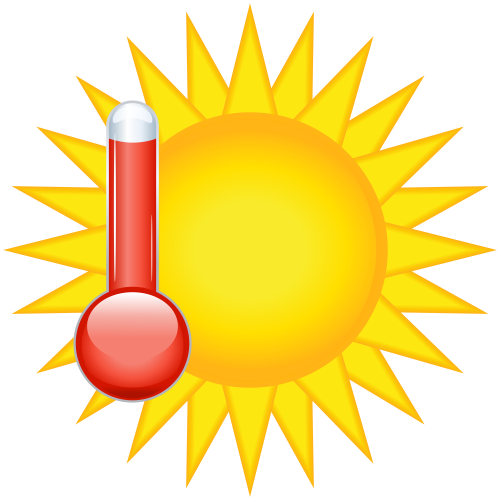 Hot Weather Icon PNG Clip Art - High-quality PNG Clipart Image in cattegory Weather PNG / Clipart from ClipartPNG.com