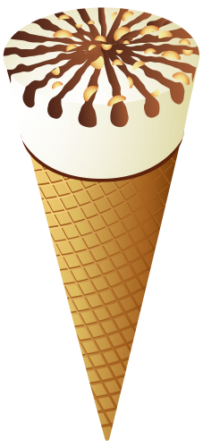 Ice Cream Cone PNG Clip Art - High-quality PNG Clipart Image in cattegory Ice Cream PNG / Clipart from ClipartPNG.com