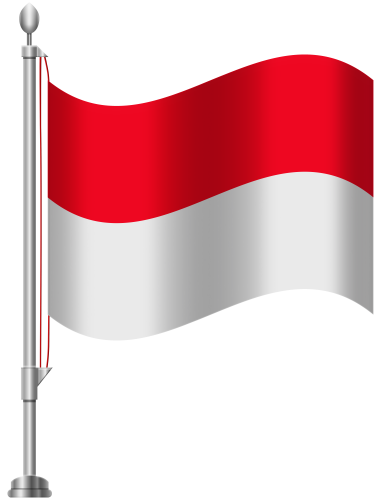 Indonesia Flag PNG Clip Art - High-quality PNG Clipart Image in cattegory Flags PNG / Clipart from ClipartPNG.com