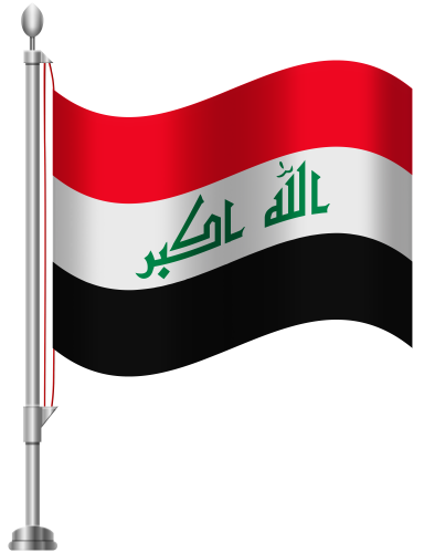Iraq Flag PNG Clip Art - High-quality PNG Clipart Image in cattegory Flags PNG / Clipart from ClipartPNG.com