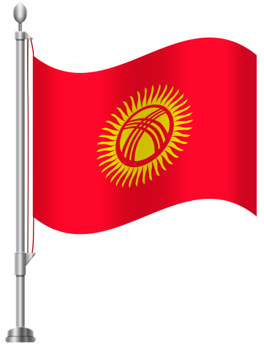 Kirgizstan Flag PNG Clip Art - High-quality PNG Clipart Image in cattegory Flags PNG / Clipart from ClipartPNG.com