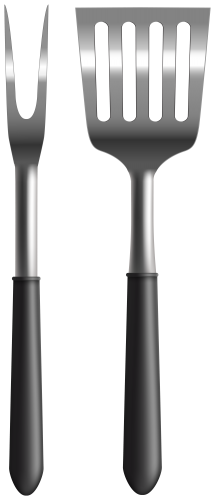 Kitchen Fork and Spatula PNG Clip Art - High-quality PNG Clipart Image in cattegory Cookware PNG / Clipart from ClipartPNG.com