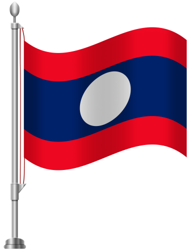 Laos Flag PNG Clip Art - High-quality PNG Clipart Image in cattegory Flags PNG / Clipart from ClipartPNG.com