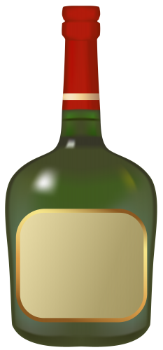 Liquor Bottle PNG Clipart - High-quality PNG Clipart Image in cattegory Bottles PNG / Clipart from ClipartPNG.com