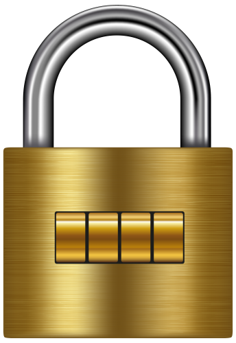 Lock Gold PNG Clip Art - High-quality PNG Clipart Image in cattegory Lock PNG / Clipart from ClipartPNG.com