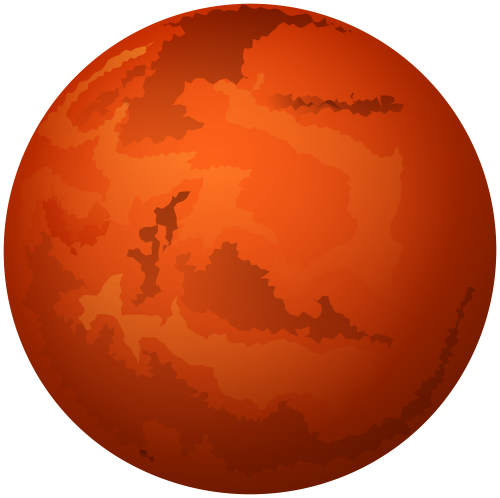 Mars PNG Clip Art - High-quality PNG Clipart Image in cattegory Planets PNG / Clipart from ClipartPNG.com
