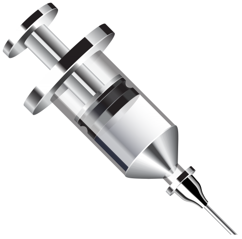 Metal Syringe PNG Clipart - High-quality PNG Clipart Image in cattegory Medicine PNG / Clipart from ClipartPNG.com