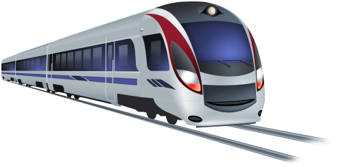 Modern Train PNG Clip Art - High-quality PNG Clipart Image in cattegory Transport PNG / Clipart from ClipartPNG.com