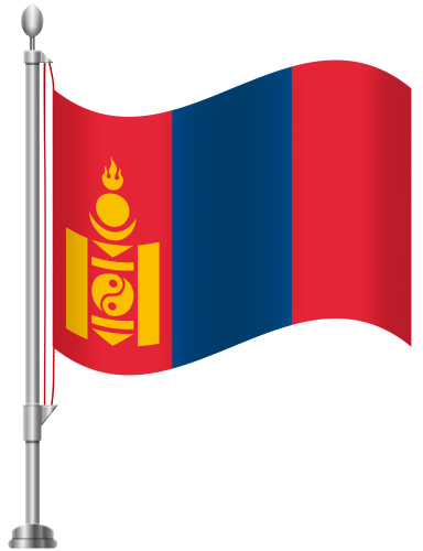 Mongolia Flag PNG Clip Art - High-quality PNG Clipart Image in cattegory Flags PNG / Clipart from ClipartPNG.com
