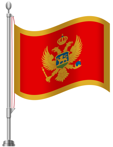 Montenegro Flag PNG Clip Art - High-quality PNG Clipart Image in cattegory Flags PNG / Clipart from ClipartPNG.com