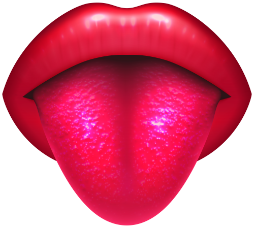 Mouth with Protruding Tongue PNG Clip Art - High-quality PNG Clipart Image in cattegory Lips PNG / Clipart from ClipartPNG.com