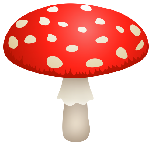 Mushroom Amanita Muscaria PNG Clipart - High-quality PNG Clipart Image in cattegory Mushrooms PNG / Clipart from ClipartPNG.com