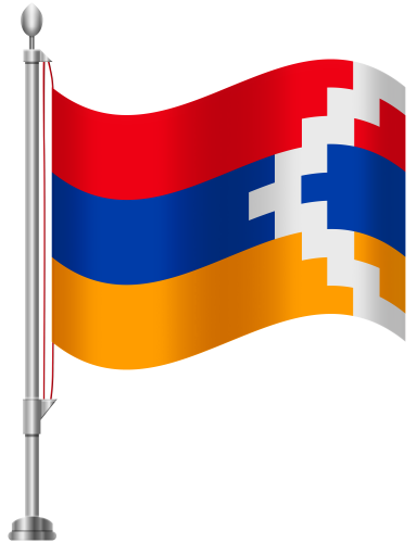 Nagorno Karabakh Republic Flag PNG Clip Art - High-quality PNG Clipart Image in cattegory Flags PNG / Clipart from ClipartPNG.com