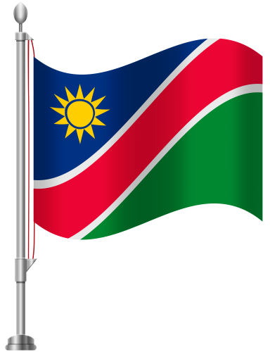 Namibia Flag PNG Clip Art - High-quality PNG Clipart Image in cattegory Flags PNG / Clipart from ClipartPNG.com