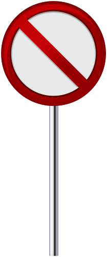 No Entry Traffic Sign PNG Clip Art - High-quality PNG Clipart Image in cattegory Signs PNG / Clipart from ClipartPNG.com