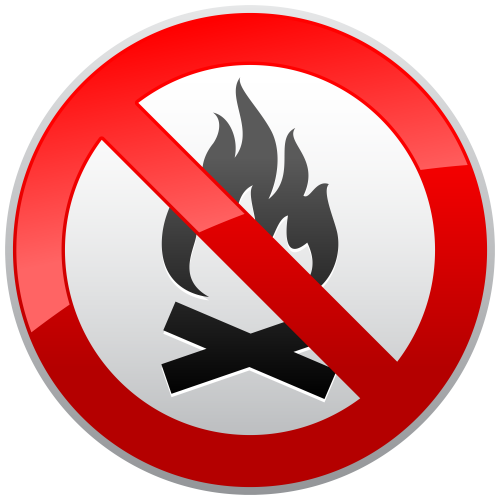 No Fire Prohibition Sign PNG Clipart - High-quality PNG Clipart Image in cattegory Signs PNG / Clipart from ClipartPNG.com