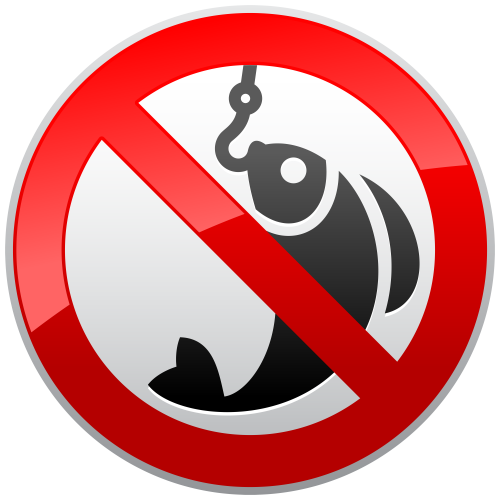No Fishing Prohibition PNG Clipart - High-quality PNG Clipart Image in cattegory Signs PNG / Clipart from ClipartPNG.com