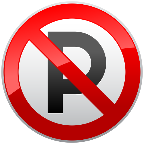 No Parking Prohibition Sign PNG Clipart - High-quality PNG Clipart Image in cattegory Signs PNG / Clipart from ClipartPNG.com