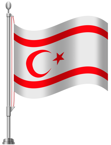 Northern Cyprus Flag PNG Clip Art - High-quality PNG Clipart Image in cattegory Flags PNG / Clipart from ClipartPNG.com