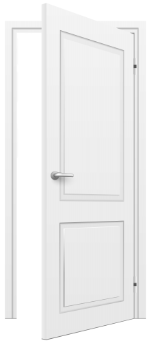 Open Door White PNG Clip Art - High-quality PNG Clipart Image in cattegory Doors PNG / Clipart from ClipartPNG.com