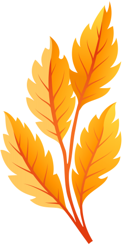 Orange Autumn Leaves PNG Clip Art - High-quality PNG Clipart Image in cattegory Leaves PNG / Clipart from ClipartPNG.com