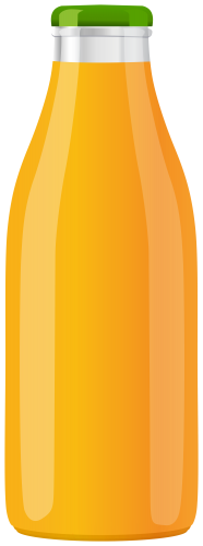 Orange Juice Bottle PNG Clip Art - High-quality PNG Clipart Image in cattegory Bottles PNG / Clipart from ClipartPNG.com