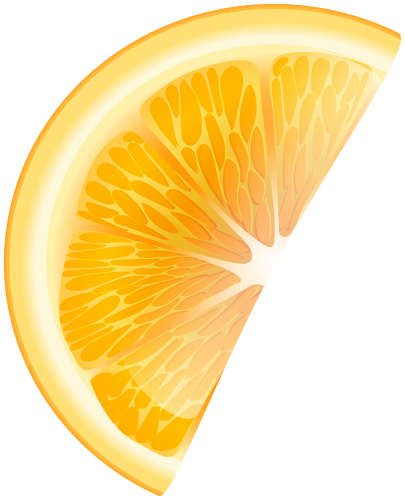 Orange Slice PNG Clip Art - High-quality PNG Clipart Image in cattegory Fruits PNG / Clipart from ClipartPNG.com