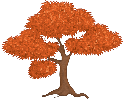 Orange Tree PNG Clipart - High-quality PNG Clipart Image in cattegory Trees PNG / Clipart from ClipartPNG.com