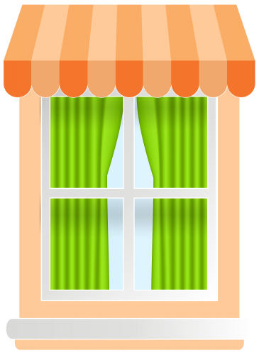 Orange Window PNG Clip Art - High-quality PNG Clipart Image in cattegory Windows PNG / Clipart from ClipartPNG.com