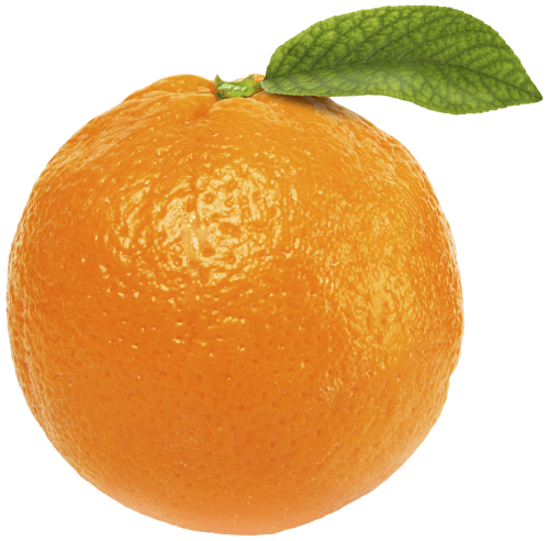 Orange with Leaf PNG Clipart - High-quality PNG Clipart Image in cattegory Fruits PNG / Clipart from ClipartPNG.com