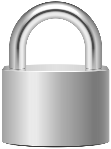 Padlock Silver Clip Art - High-quality PNG Clipart Image in cattegory Lock PNG / Clipart from ClipartPNG.com