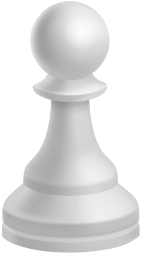 Pawn White Chess Piece PNG Clip Art - High-quality PNG Clipart Image in cattegory Games PNG / Clipart from ClipartPNG.com
