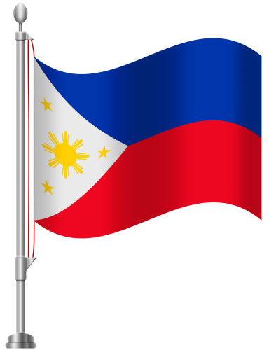 Philippines Flag PNG Clip Art - High-quality PNG Clipart Image in cattegory Flags PNG / Clipart from ClipartPNG.com