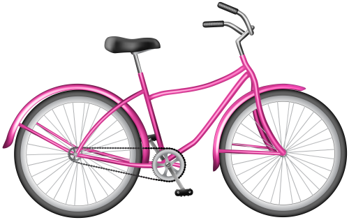 Pink Bicycle PNG Clipart Image - High-quality PNG Clipart Image in cattegory Transport PNG / Clipart from ClipartPNG.com