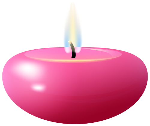 Pink Candles PNG Clip Art - High-quality PNG Clipart Image in cattegory Candles PNG / Clipart from ClipartPNG.com