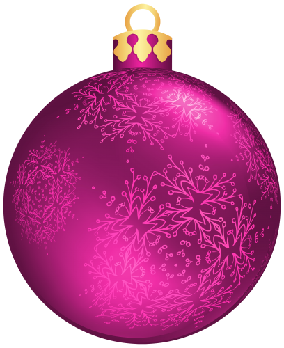 Pink Christmas Ball PNG Clipart - High-quality PNG Clipart Image in cattegory Christmas PNG / Clipart from ClipartPNG.com