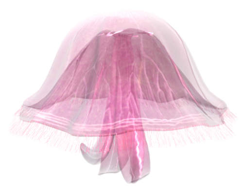 Pink Jellyfish PNG Image - High-quality PNG Clipart Image in cattegory Underwater PNG / Clipart from ClipartPNG.com