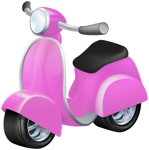 Pink Vespa PNG Clip Art - High-quality PNG Clipart Image in cattegory Transport PNG / Clipart from ClipartPNG.com